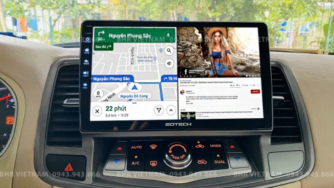 Màn hình DVD Android xe Nissan Teana 2008 - 2013 | Gotech GT6 New